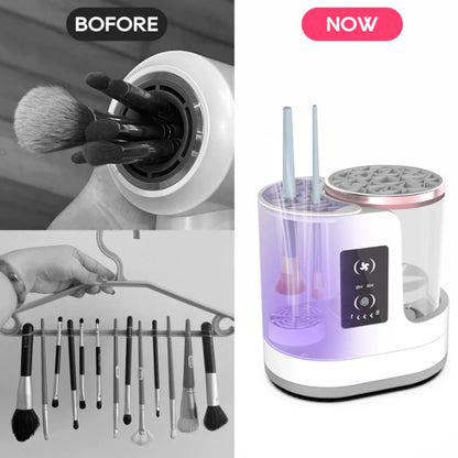 Electric Makeup Brush Cleaner Rechargeable Makeup Brushes Cleaning Tool Automatic Makeup Brush Cleaning Stand Device